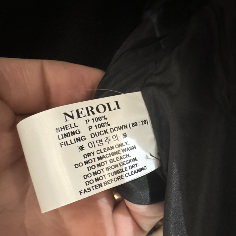 NEROLI 36韓國直郵㊣女裝新品人氣25秋冬短款羽絨服填充鴨絨NEROLI 36短款羽絨服