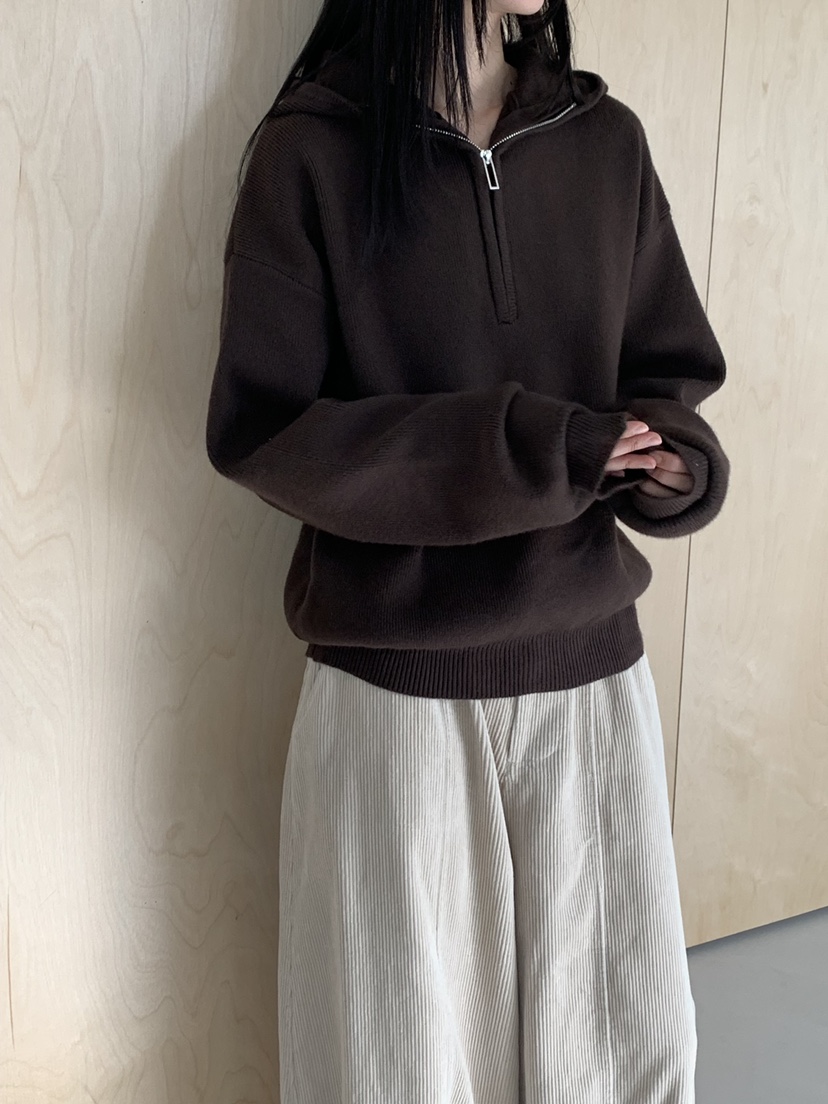 RIVER RAIN東大門㊣直郵女士新款職業時尚推薦衛衣連帽衫拉鏈RIVER RAIN衛衣