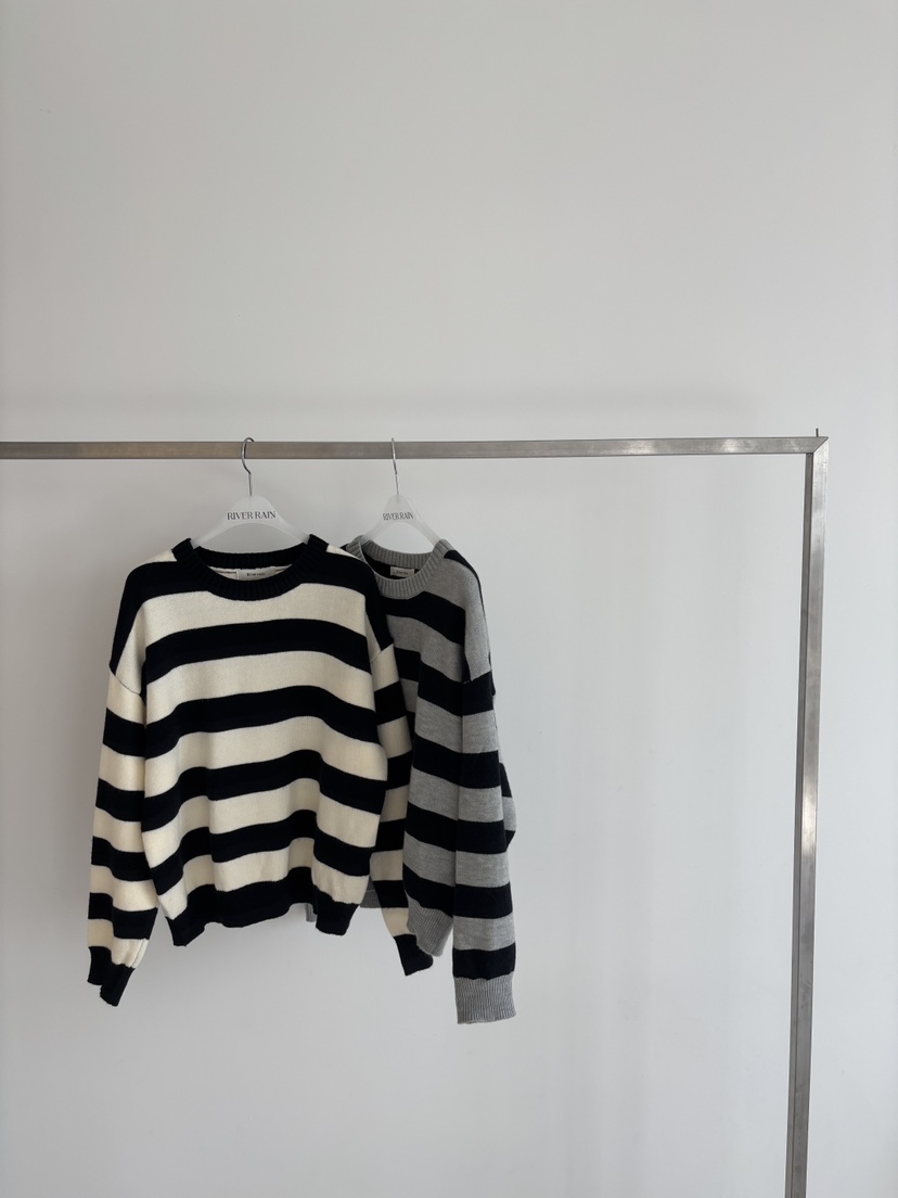 RIVER RAIN東大門㊣代購女士新款推薦時尚25秋冬針織衫不含項鏈RIVER RAIN針織衫