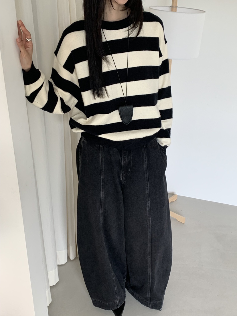 RIVER RAIN東大門㊣代購女士新款推薦時尚25秋冬針織衫不含項鏈RIVER RAIN針織衫