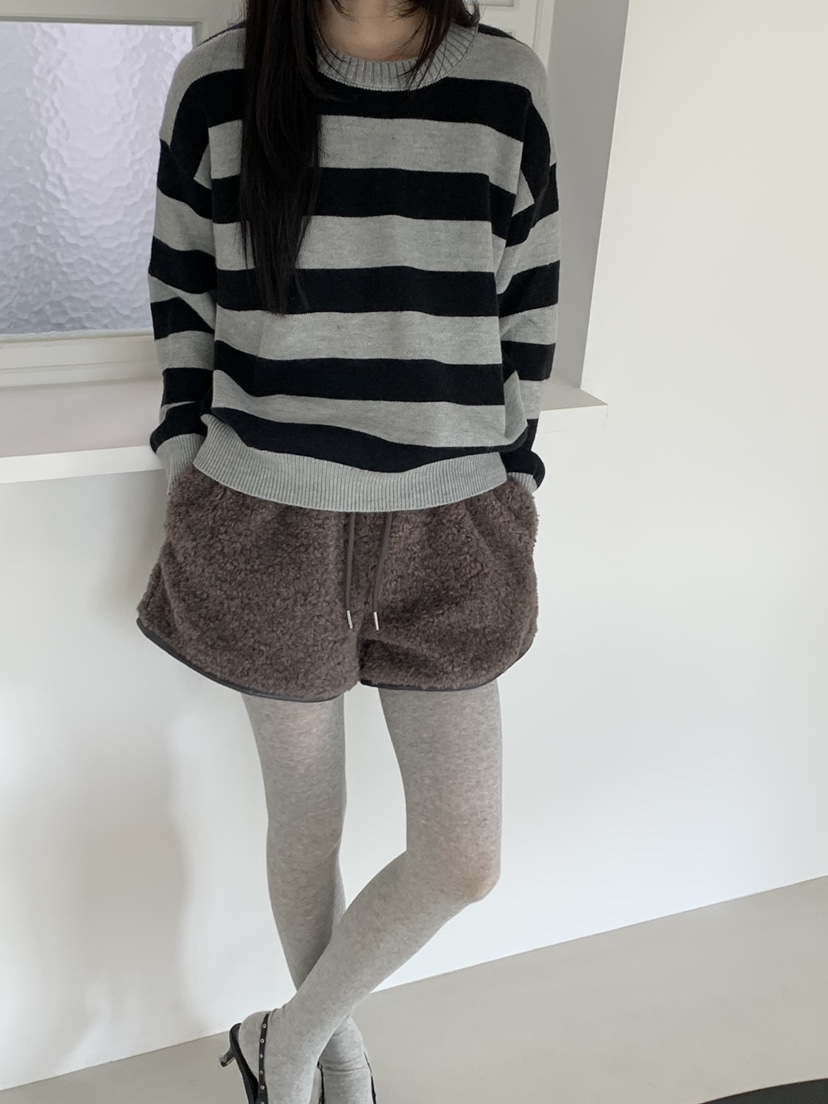 RIVER RAIN東大門㊣代購女士新款推薦時尚25秋冬針織衫不含項鏈RIVER RAIN針織衫圖色2