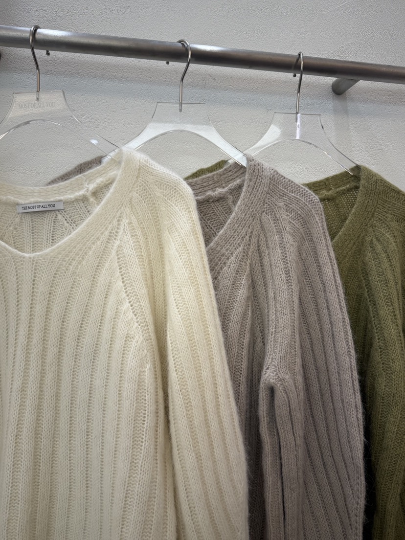 MOST OF ALL U韓國直郵㊣女裝新品休閑時尚推薦25秋冬針織衫MOST OF ALL U針織衫