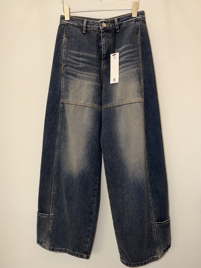 MOST OF ALL U東大門㊣代購女裝新款時尚熱賣職業牛仔褲MOST OF ALL U牛仔褲圖色1