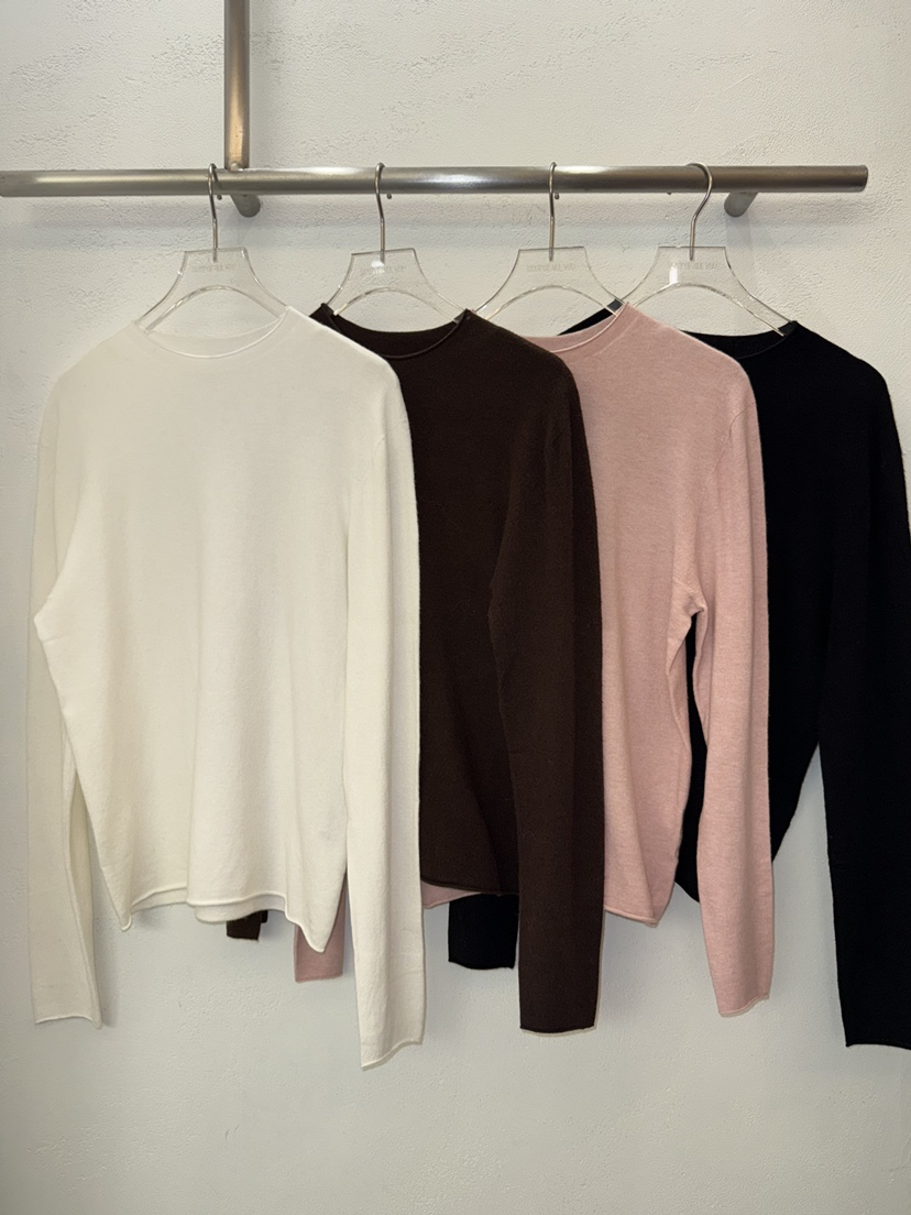 MOST OF ALL U韓國代購㊣女裝新品熱賣25秋冬時尚長袖T恤MOST OF ALL U長袖T恤圖色4左四色