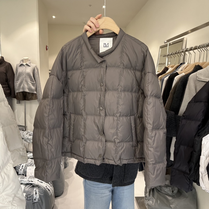 PLAMM東大門㊣實拍女裝新款熱賣推薦休閑短款羽絨服填充鴨絨PLAMM短款羽絨服圖色2