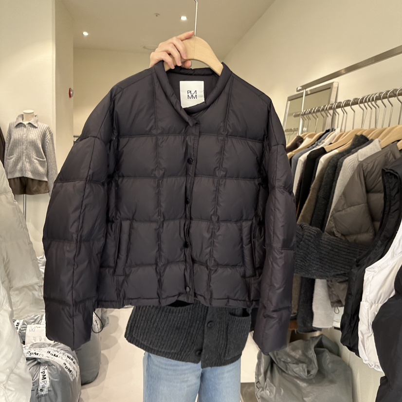 PLAMM東大門㊣實拍女裝新款熱賣推薦休閑短款羽絨服填充鴨絨PLAMM短款羽絨服圖色3