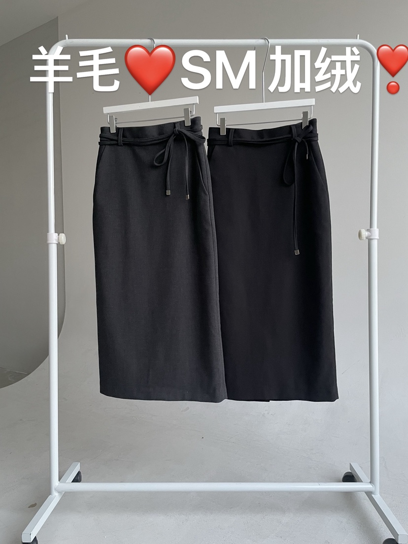 URBANE cloth韓國直郵㊣女裝新品熱賣時尚休閑職業25秋冬長裙URBANE cloth長裙