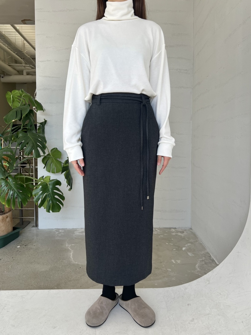 URBANE cloth韓國直郵㊣女裝新品熱賣時尚休閑職業25秋冬長裙URBANE cloth長裙