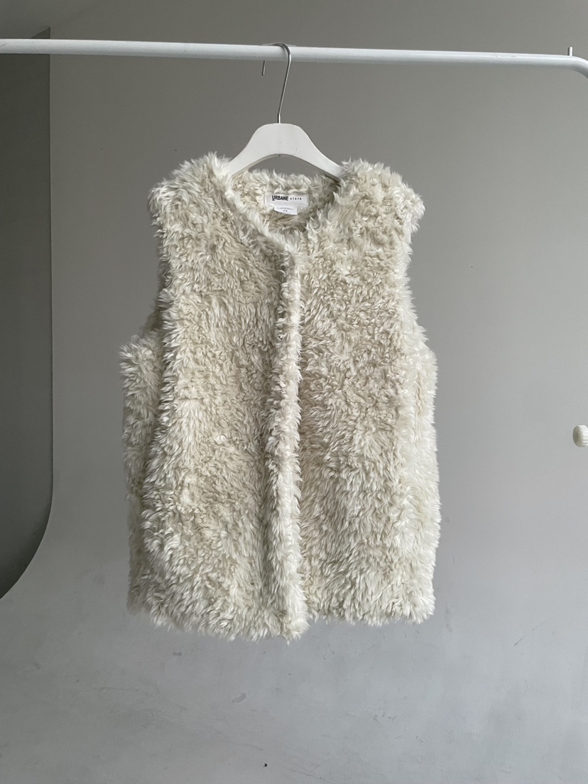 URBANE cloth東大門㊣實拍女士新款人氣時尚職業熱賣25秋冬馬甲URBANE cloth馬甲圖色2