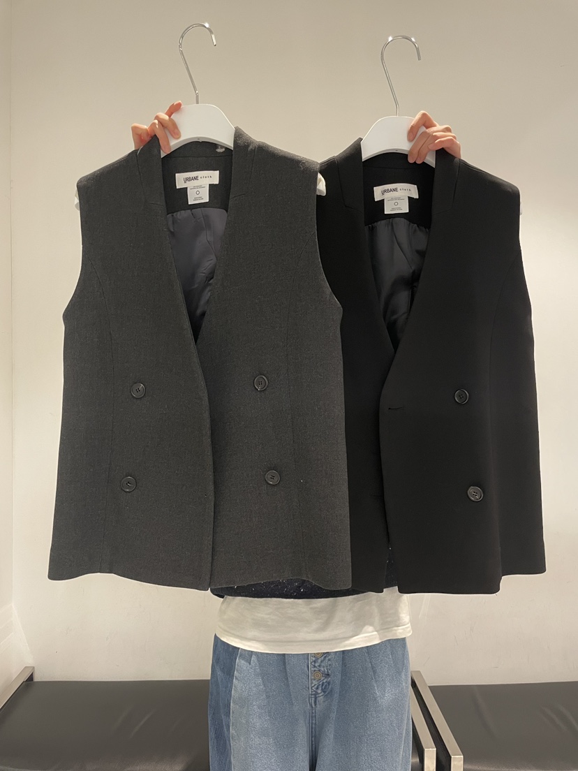 URBANE cloth東大門㊣直郵女裝新款推薦時尚熱賣馬甲不含內搭URBANE cloth馬甲