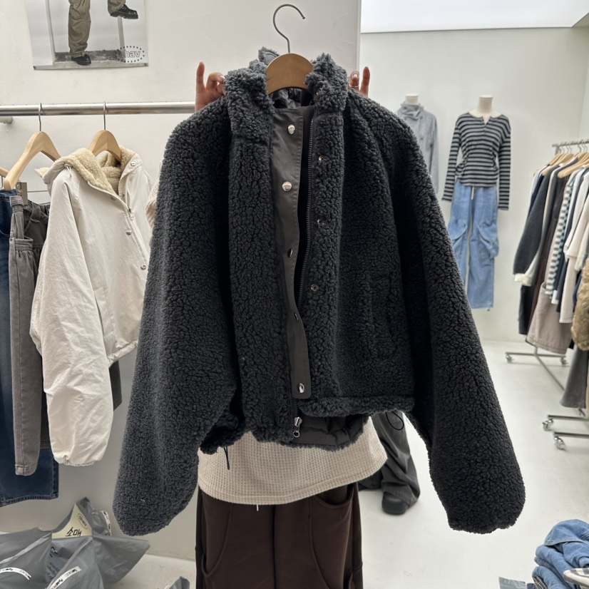 CHAV東大門㊣實拍女裝新款時尚職業推薦25秋冬人氣夾克雙面CHAV夾克