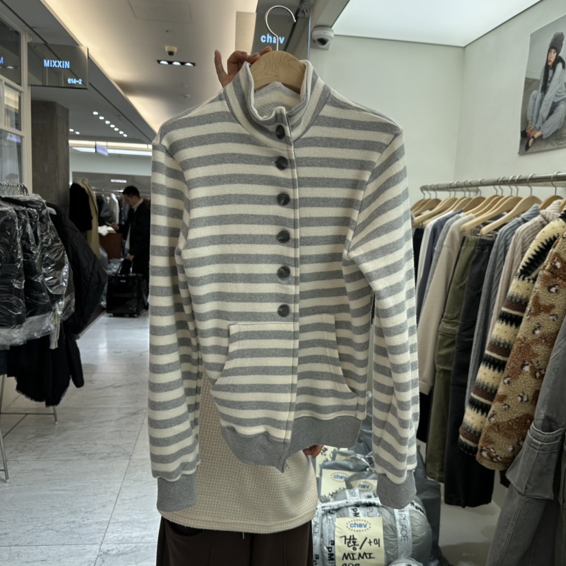 CHAV東大門㊣代購女士新品25秋冬職業熱賣推薦衛衣拉鏈加絨CHAV衛衣圖色2