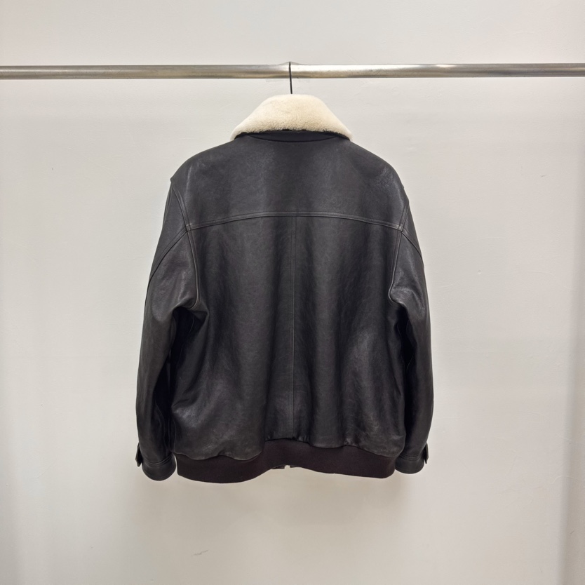 RIVER韓國直郵㊣女士新款熱賣推薦25秋冬休閑人氣皮衣可拆卸WATER/RIVER皮衣