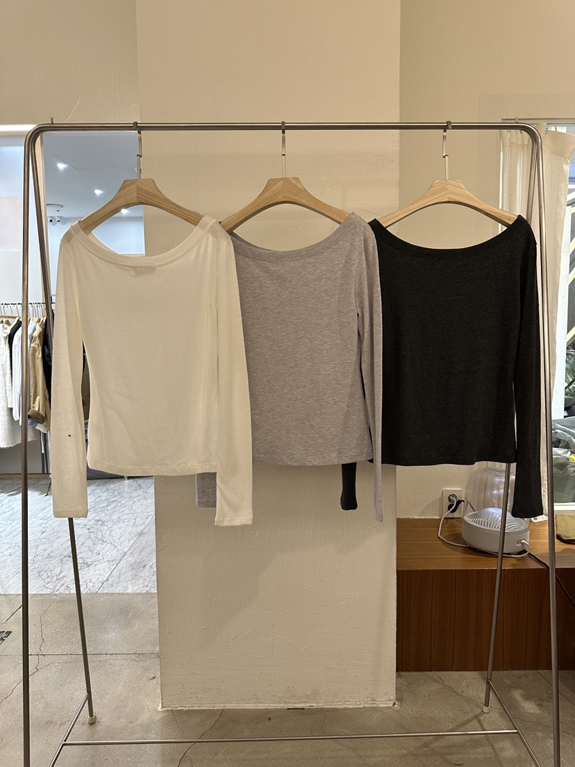 BPLAN東大門㊣直郵女裝新品人氣時尚職業推薦休閑熱賣長袖T恤BPLAN長袖T恤