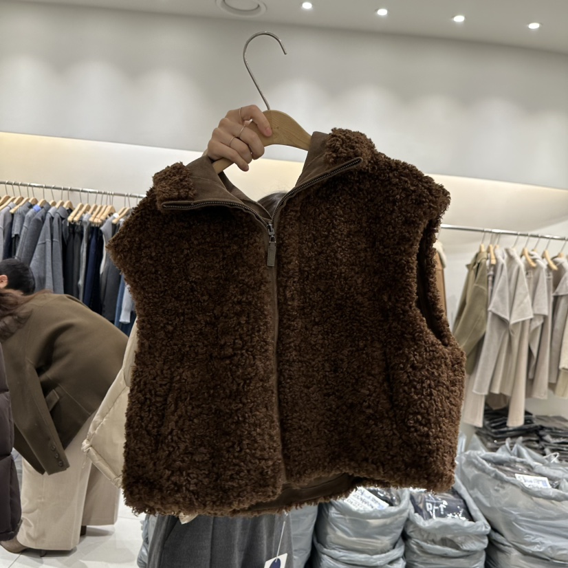 BLUEI-D東大門㊣實拍女士新品職業時尚馬甲不含內搭里外穿Blue i-d馬甲圖色3