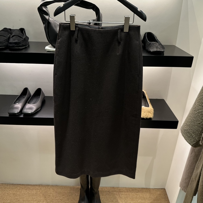 FEBRUARY 11韓國代購㊣女士新款人氣推薦職業時尚長裙羊毛FEBRUARY 11長裙圖色2棕色