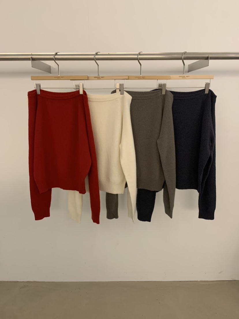 UNDER KEY東大門㊣直郵女裝新款人氣25秋冬時尚職業針織衫UNDER KEY針織衫