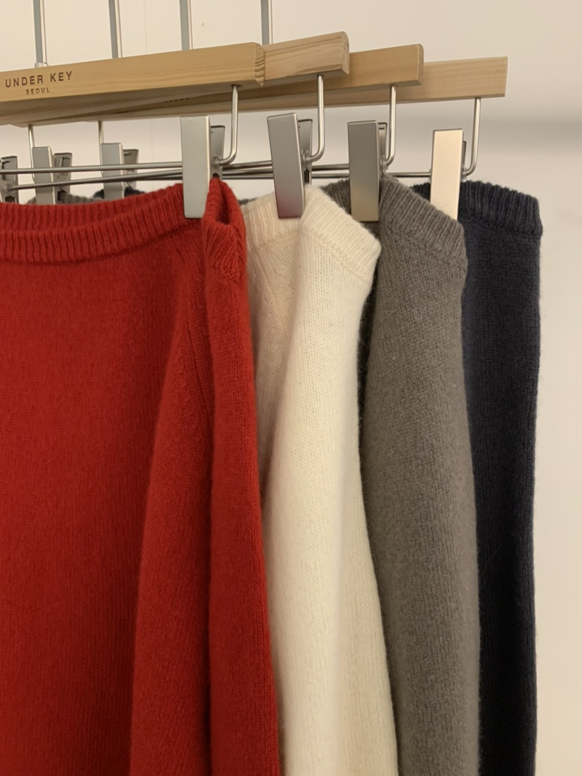 UNDER KEY東大門㊣直郵女裝新款人氣25秋冬時尚職業針織衫UNDER KEY針織衫