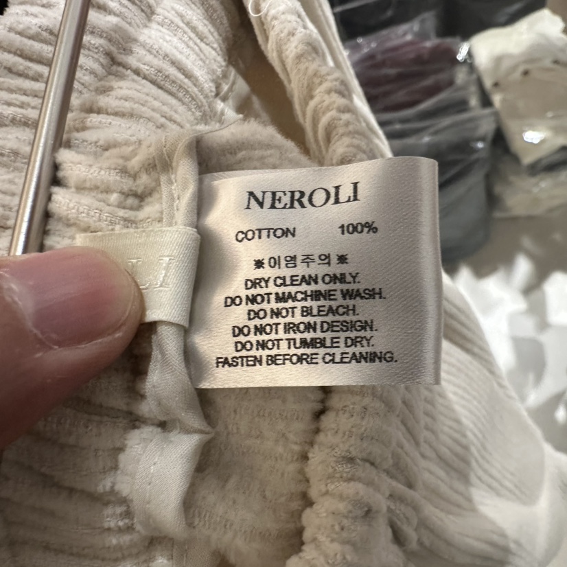 NEROLI 36韓國直郵㊣女裝新品休閑25秋冬推薦職業短褲拉絨NEROLI 36短褲
