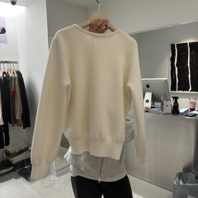 HAUTTE-P東大門㊣直郵女士新品人氣25秋冬職業推薦休閑針織衫HAUTTE針織衫