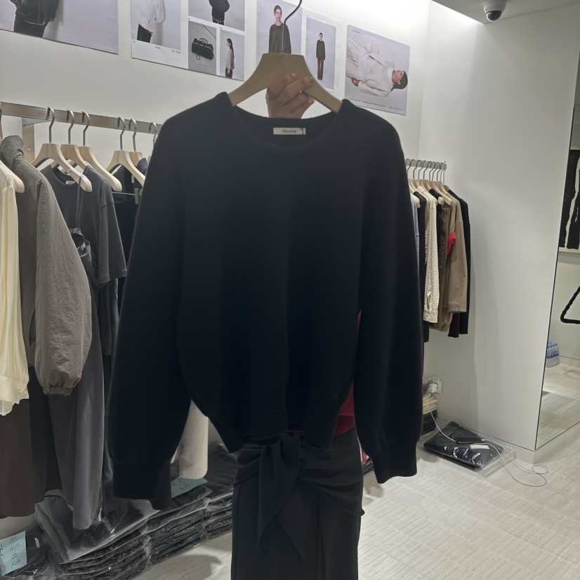 HAUTTE-P東大門㊣直郵女士新品人氣25秋冬職業推薦休閑針織衫HAUTTE針織衫圖色3