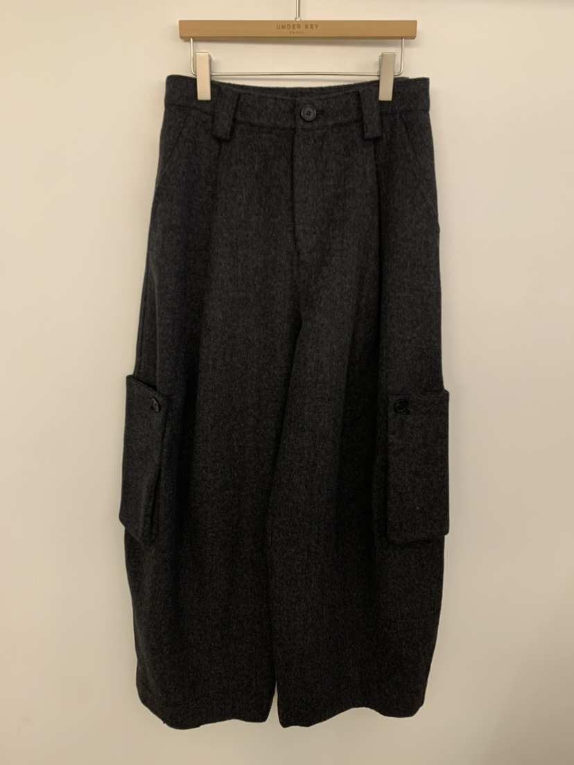 UNDER KEY韓國代購㊣女士新品時尚人氣休閑熱賣職業休閑褲UNDER KEY休閑褲圖色2墨色