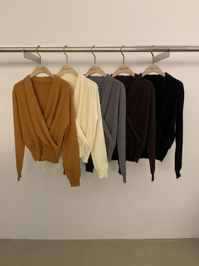 UNDER KEY韓國代購㊣女士新品推薦休閑職業時尚人氣針織衫UNDER KEY針織衫