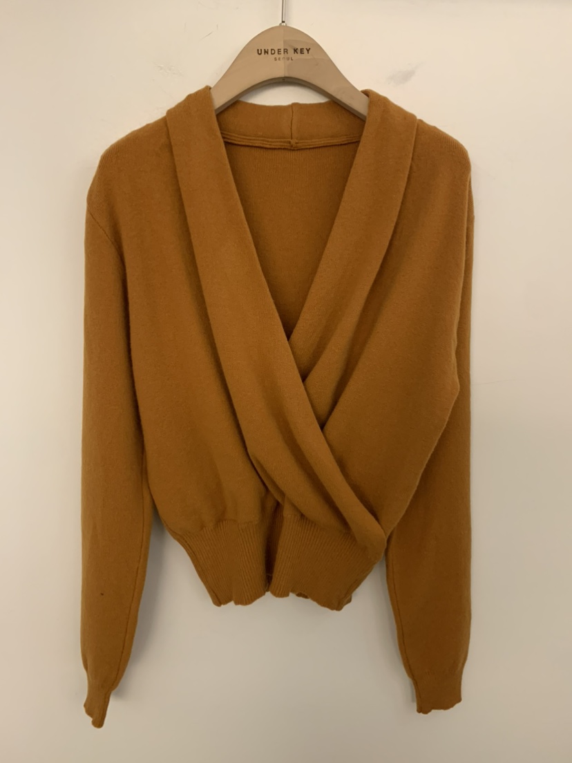 UNDER KEY韓國代購㊣女士新品推薦休閑職業時尚人氣針織衫UNDER KEY針織衫圖色2