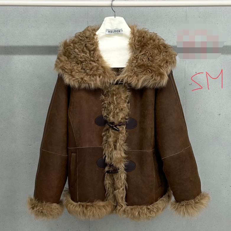 HELDER-P東大門㊣直郵女裝新款職業時尚熱賣人氣休閑短款大衣HELDER短款大衣圖色1