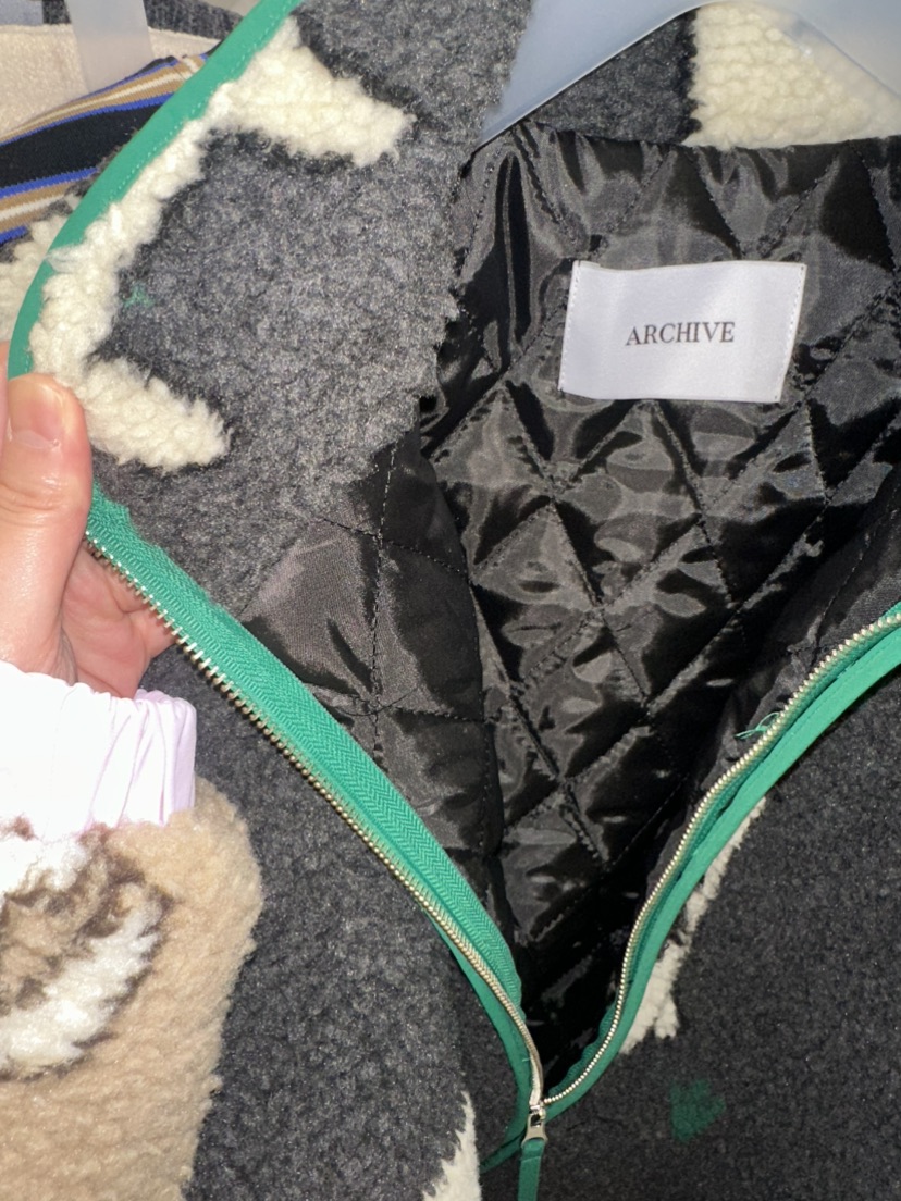 ARCHIVE-P韓國直郵㊣女裝新品推薦熱賣時尚休閑25秋冬夾克ARCHIVE-P夾克