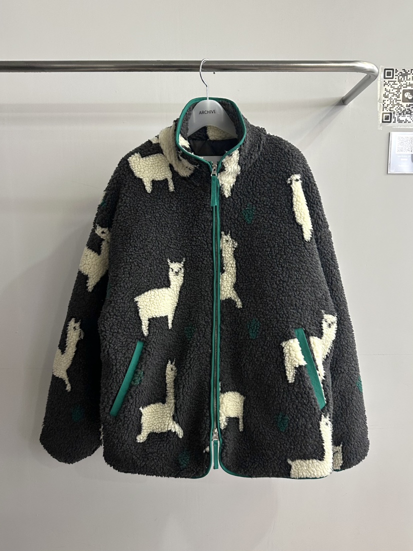 ARCHIVE-P韓國直郵㊣女裝新品推薦熱賣時尚休閑25秋冬夾克ARCHIVE-P夾克圖色2