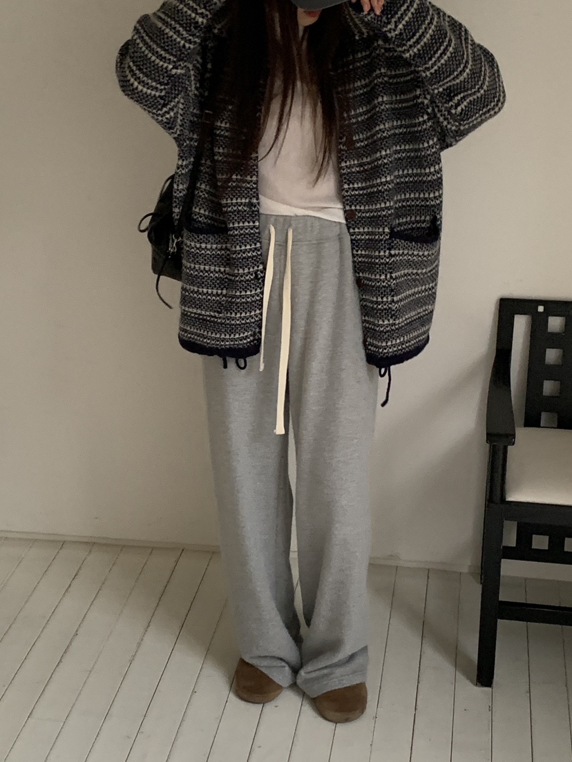 LOGARDEN韓國直郵㊣女裝新品25秋冬熱賣休閑推薦時尚休閑褲LO GARDEN休閑褲