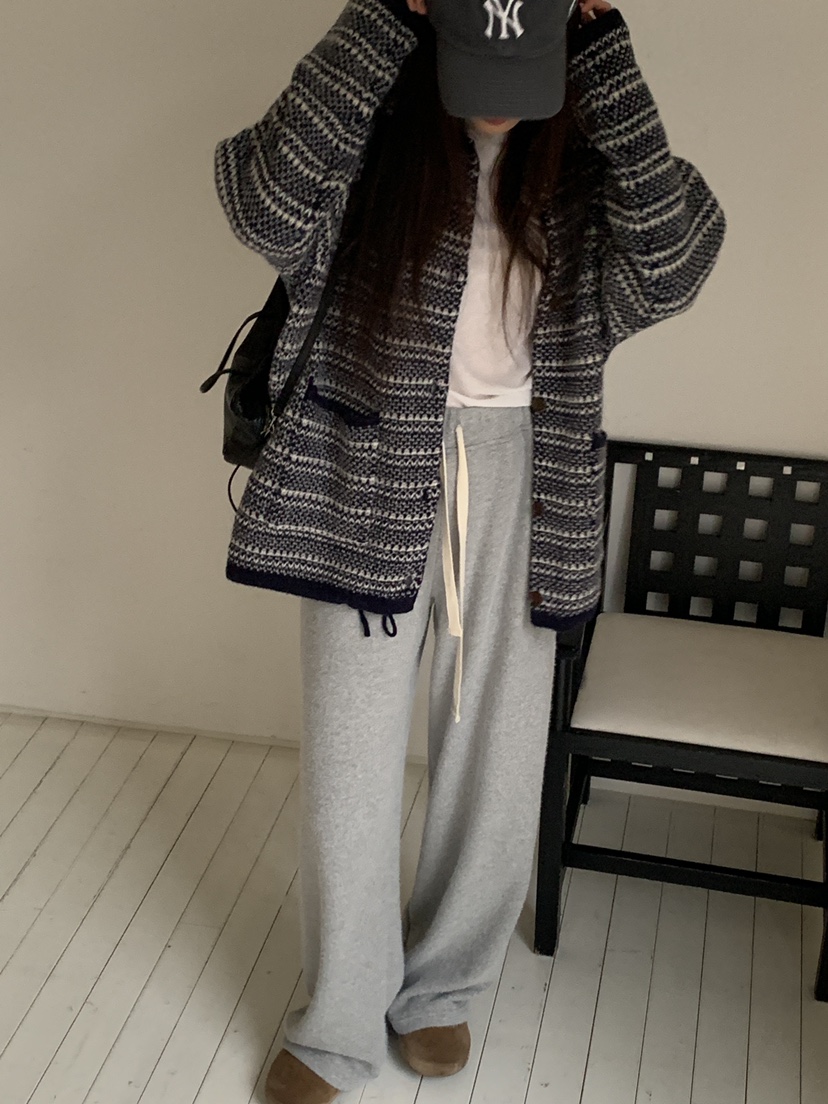 LOGARDEN韓國直郵㊣女裝新品25秋冬熱賣休閑推薦時尚休閑褲LO GARDEN休閑褲