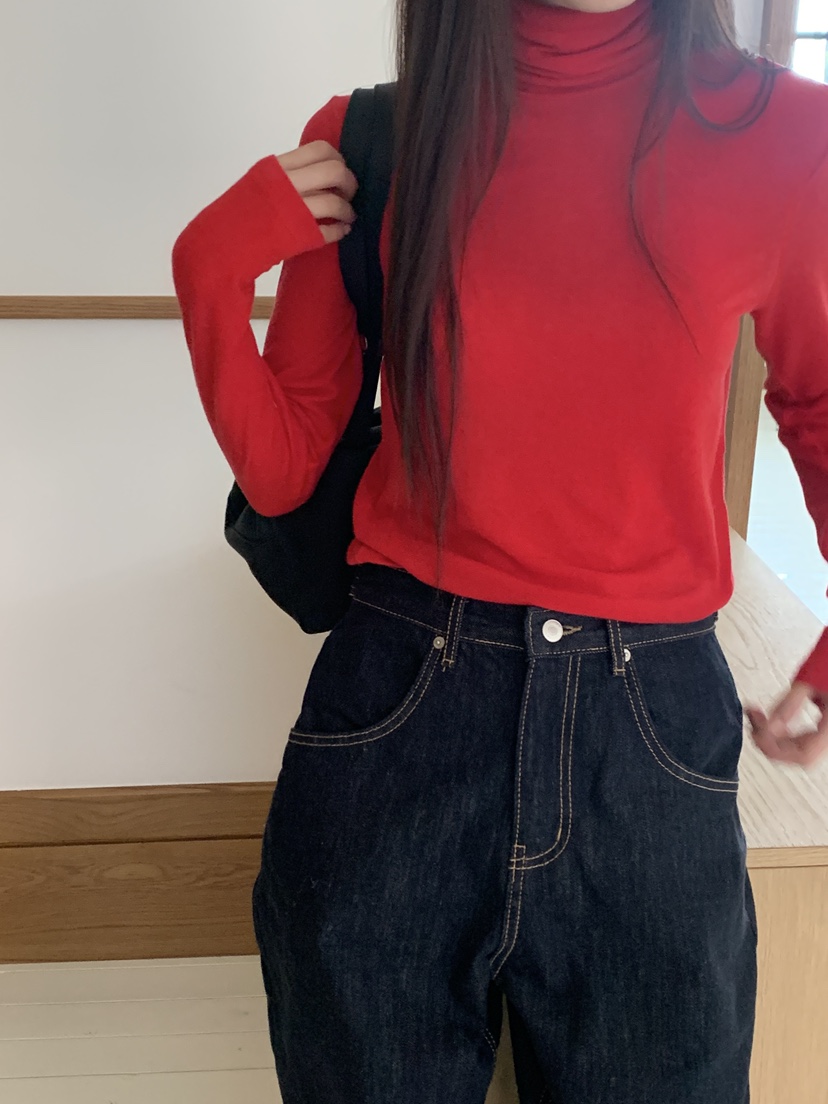 LOGARDEN東大門㊣代購女士新品休閑推薦25秋冬熱賣時尚長袖T恤LO GARDEN長袖T恤圖色2