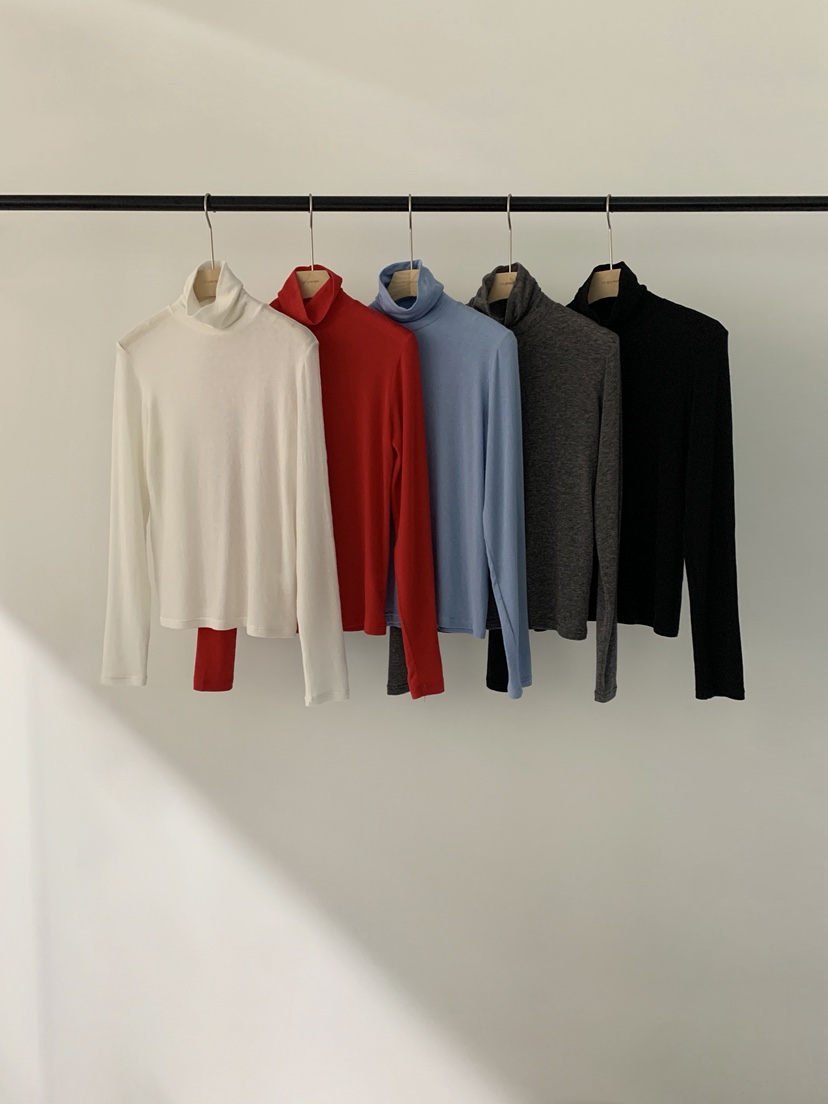 LOGARDEN東大門㊣代購女士新品休閑推薦25秋冬熱賣時尚長袖T恤LO GARDEN長袖T恤圖色5左五色