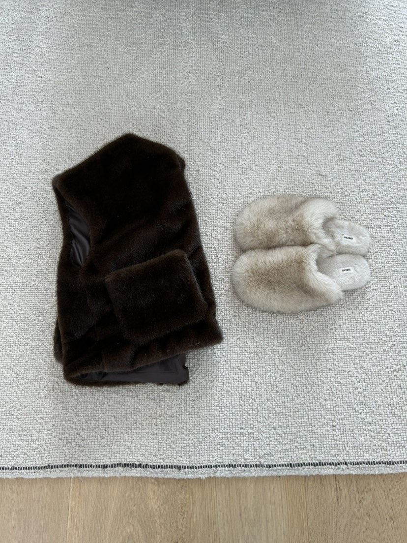 ME MO東大門㊣實拍女士新品推薦25秋冬職業馬甲不含內搭貂皮ME MO馬甲