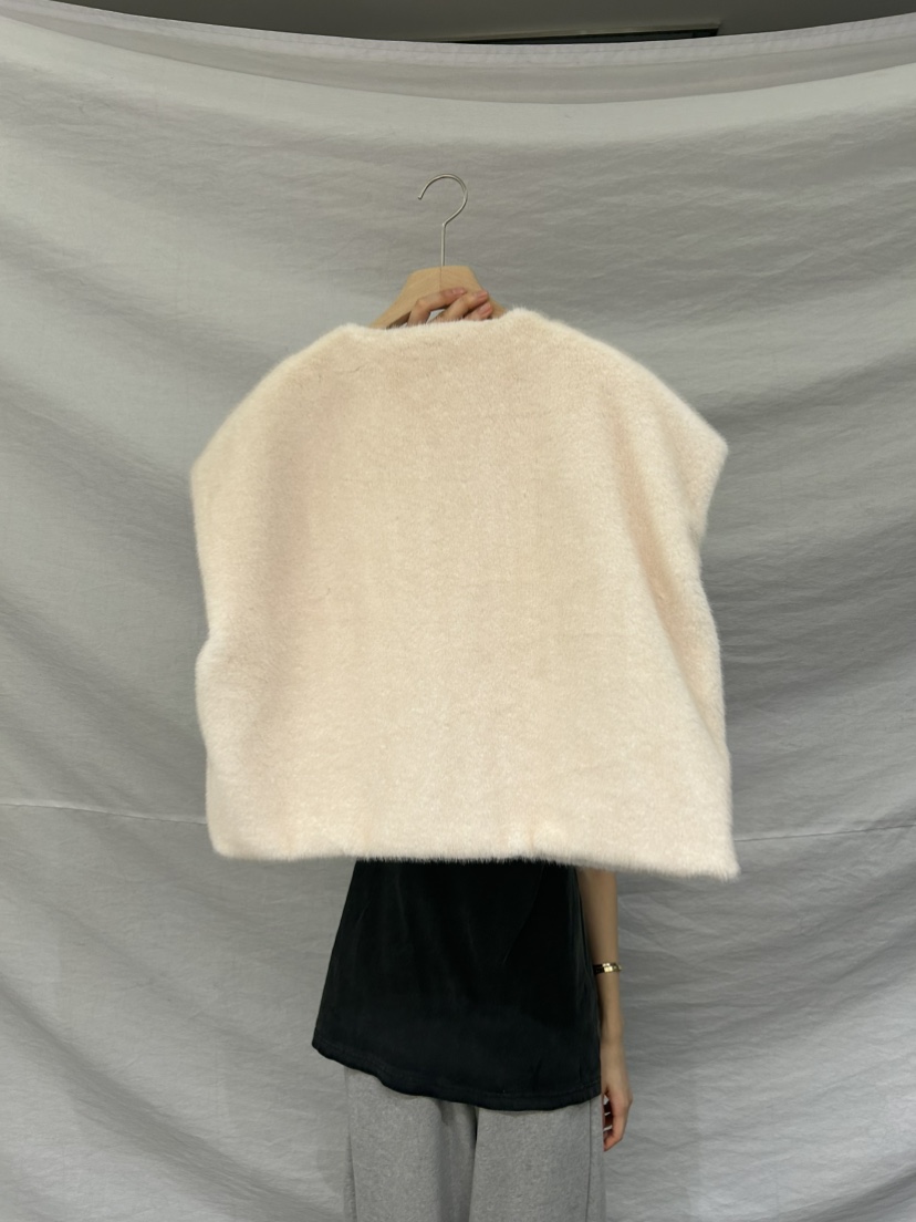 ME MO東大門㊣實拍女士新品推薦25秋冬職業馬甲不含內搭貂皮ME MO馬甲