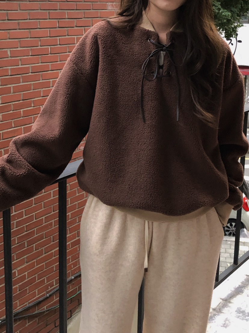 ONDO-P韓國直郵㊣女士新品休閑人氣熱賣推薦時尚職業25秋冬衛衣ONDO-P衛衣圖色2