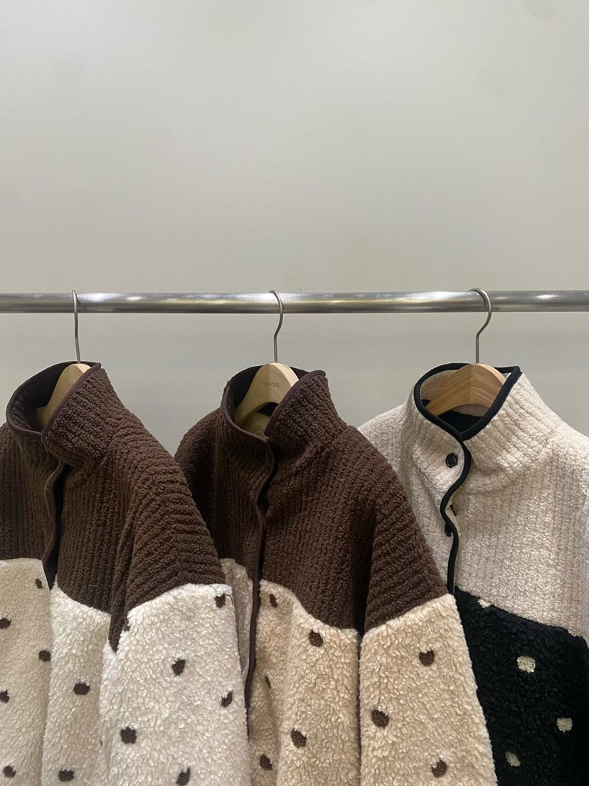 ONDO-P韓國代購㊣女士新品休閑人氣職業推薦時尚熱賣夾克條紋ONDO-P夾克