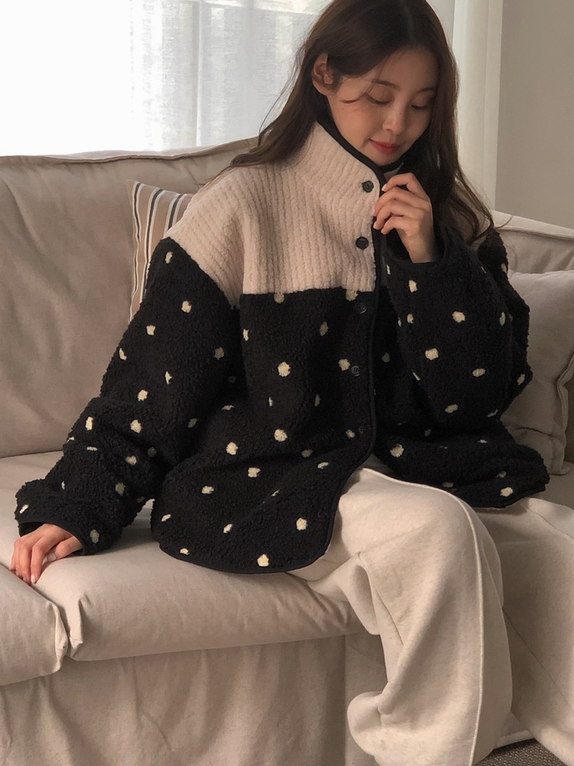 ONDO-P韓國代購㊣女士新品休閑人氣職業推薦時尚熱賣夾克條紋ONDO-P夾克