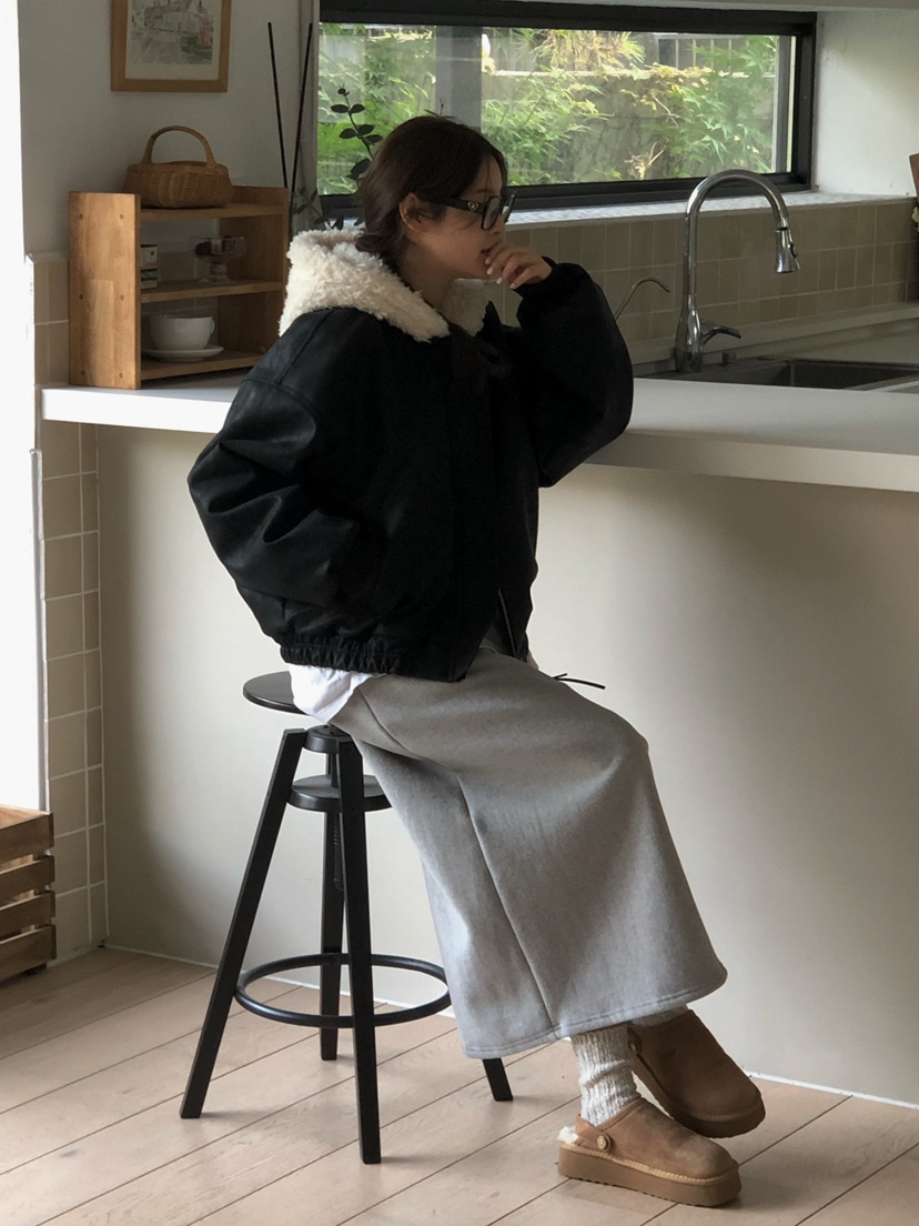 ONDO-P東大門㊣直郵女裝新款時尚休閑熱賣人氣夾克毛絨連帽ONDO-P夾克