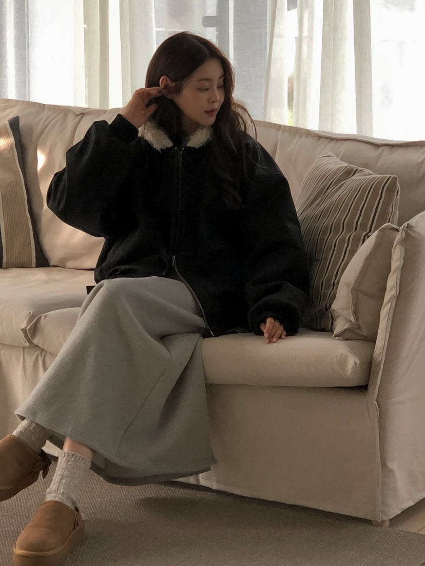 ONDO-P東大門㊣直郵女裝新款時尚休閑熱賣人氣夾克毛絨連帽ONDO-P夾克