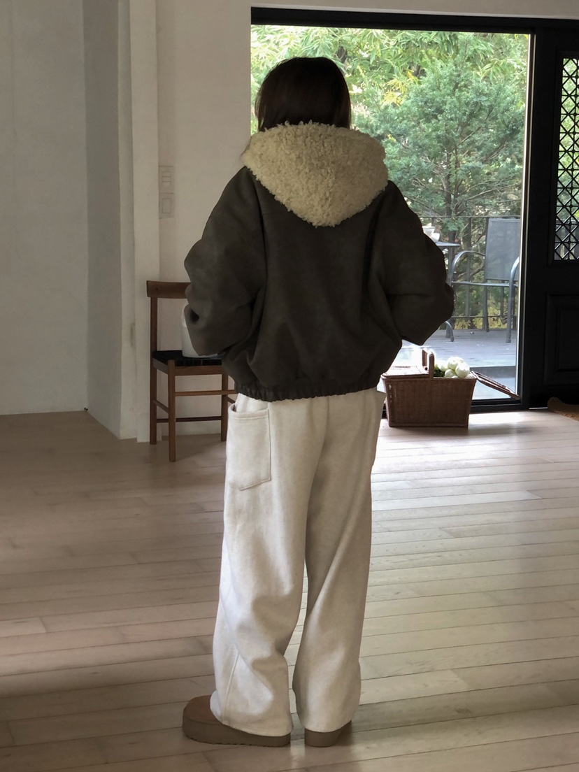 ONDO-P東大門㊣直郵女裝新款時尚休閑熱賣人氣夾克毛絨連帽ONDO-P夾克