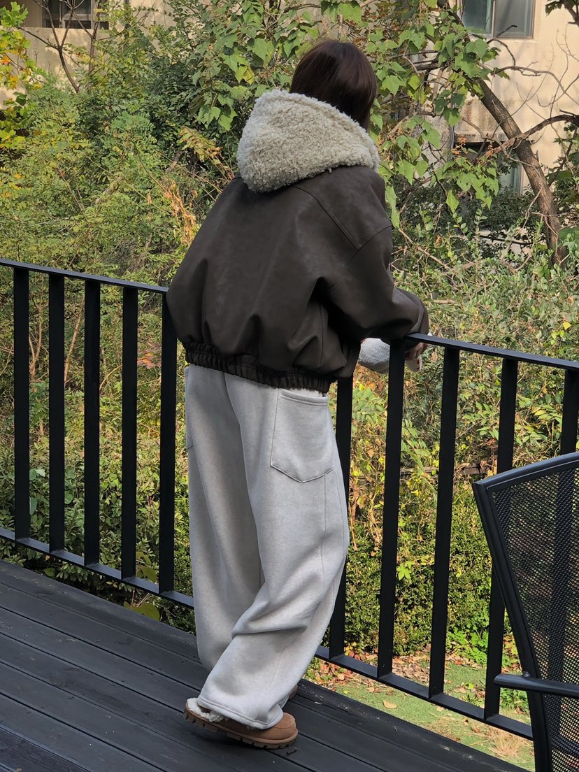 ONDO-P東大門㊣直郵女裝新款時尚休閑熱賣人氣夾克毛絨連帽ONDO-P夾克