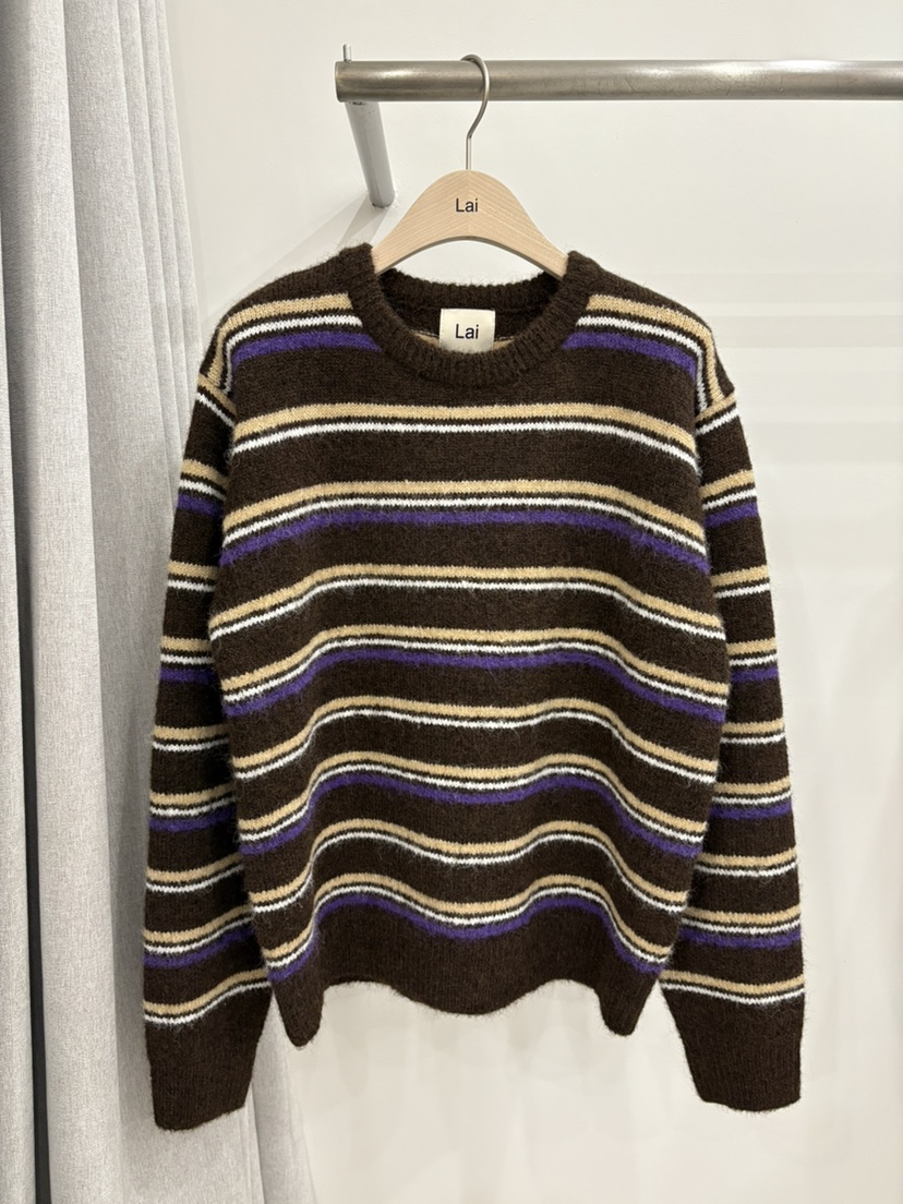 LAI東大門㊣代購女士新品25秋冬熱賣人氣休閑推薦時尚針織衫Lai針織衫圖色1