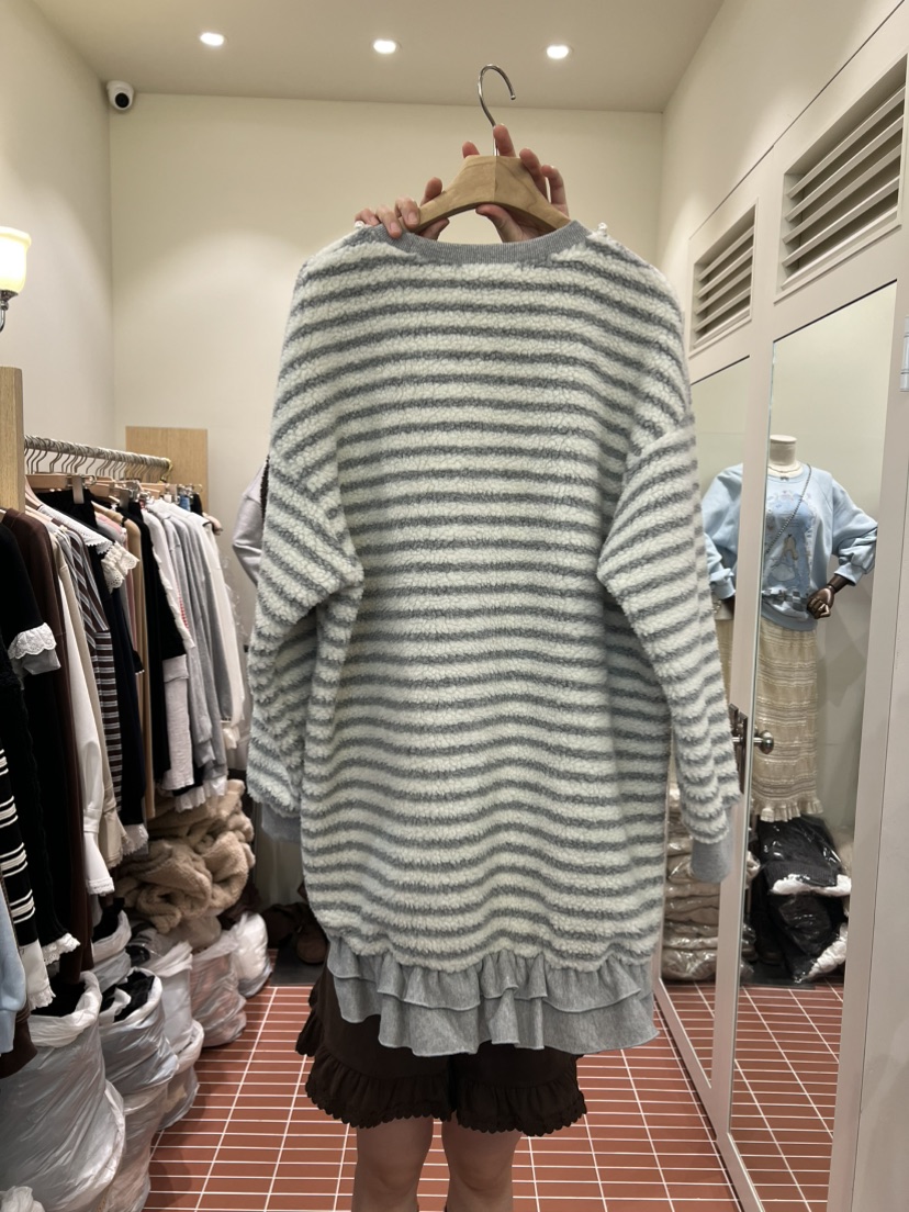 BE&amp;BE韓國代購㊣女裝新品熱賣人氣推薦休閑連衣裙羊毛BE&be連衣裙