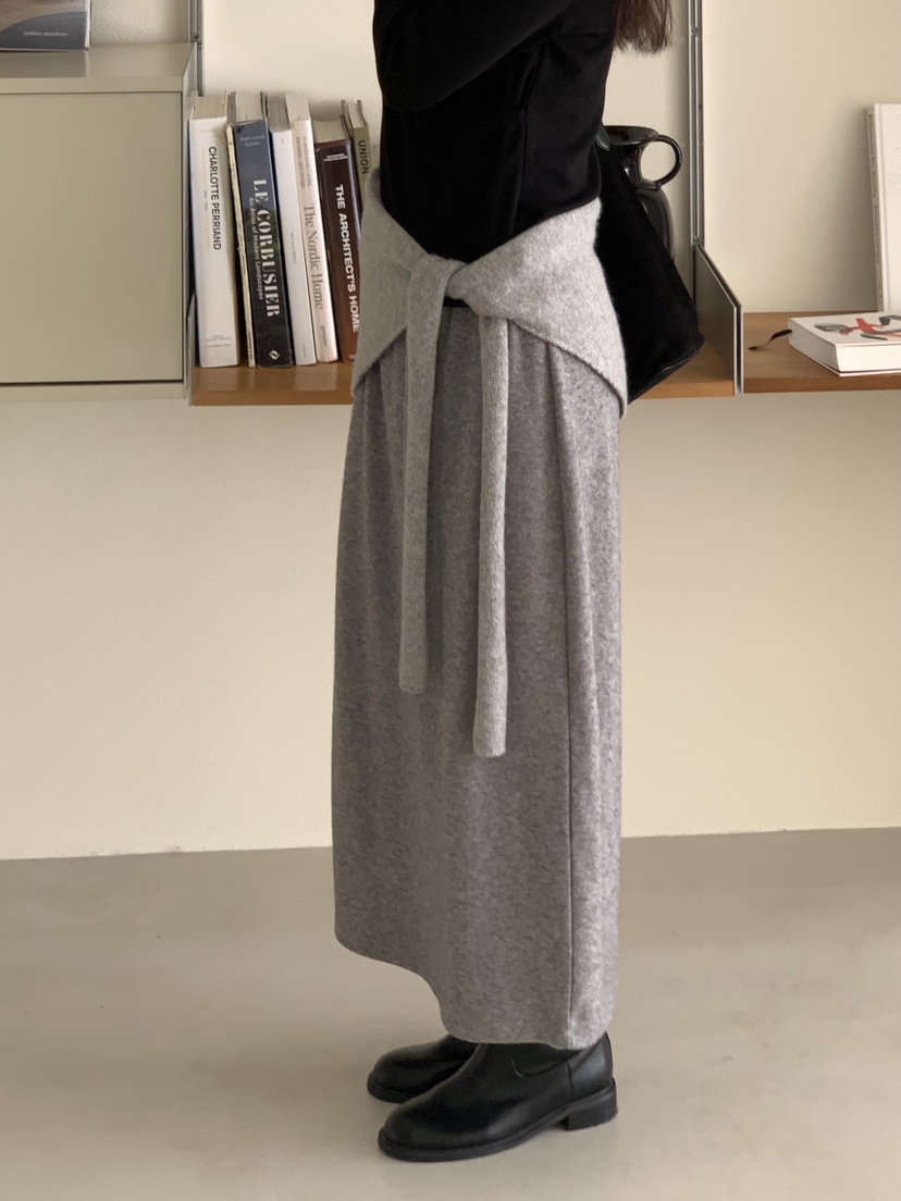 BAKING POWDER東大門㊣直郵女士新品時尚推薦休閑25秋冬長裙BAKING POWDER長裙