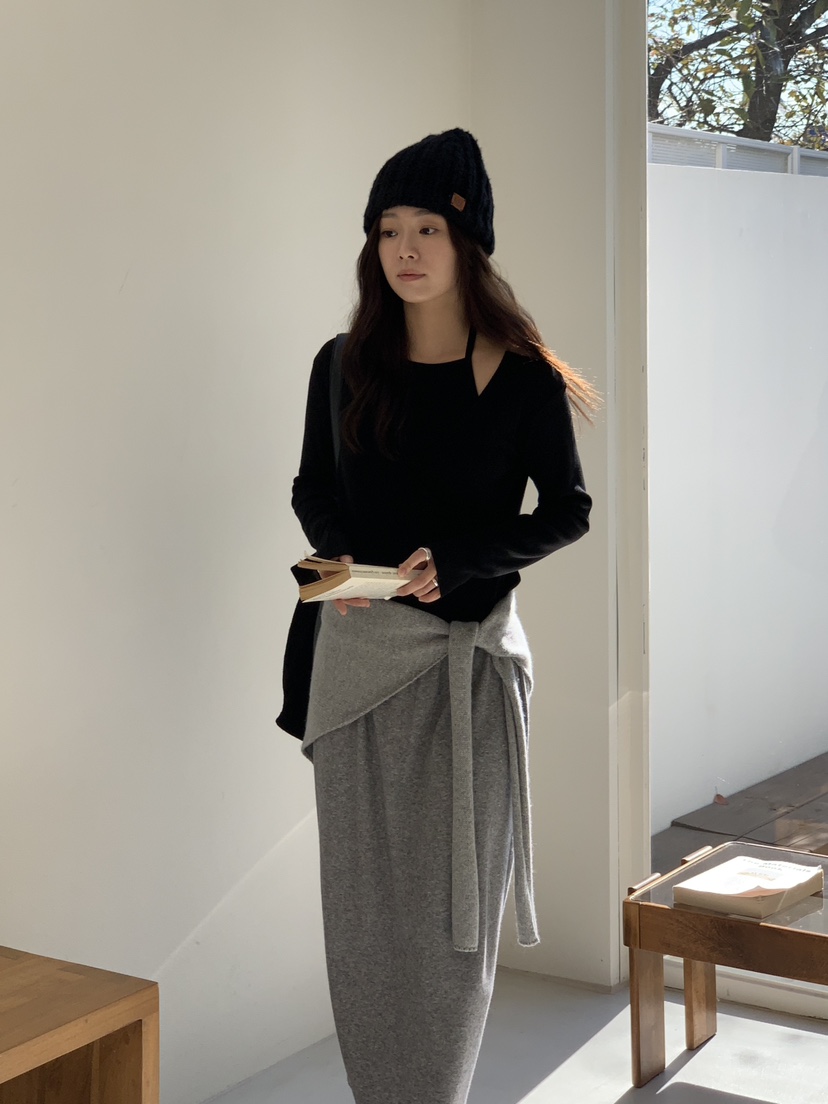 BAKING POWDER韓國直郵㊣女裝新款熱賣職業25秋冬休閑長袖T恤BAKING POWDER長袖T恤