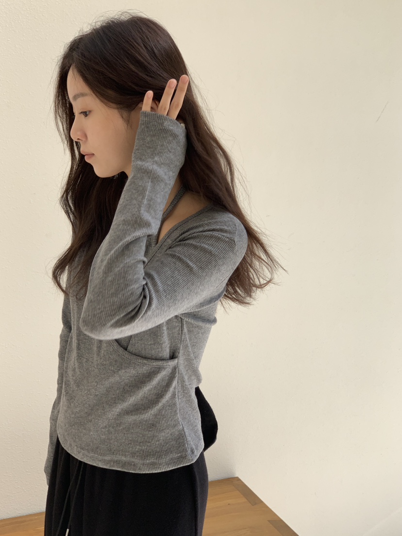 BAKING POWDER韓國直郵㊣女裝新款熱賣職業25秋冬休閑長袖T恤BAKING POWDER長袖T恤