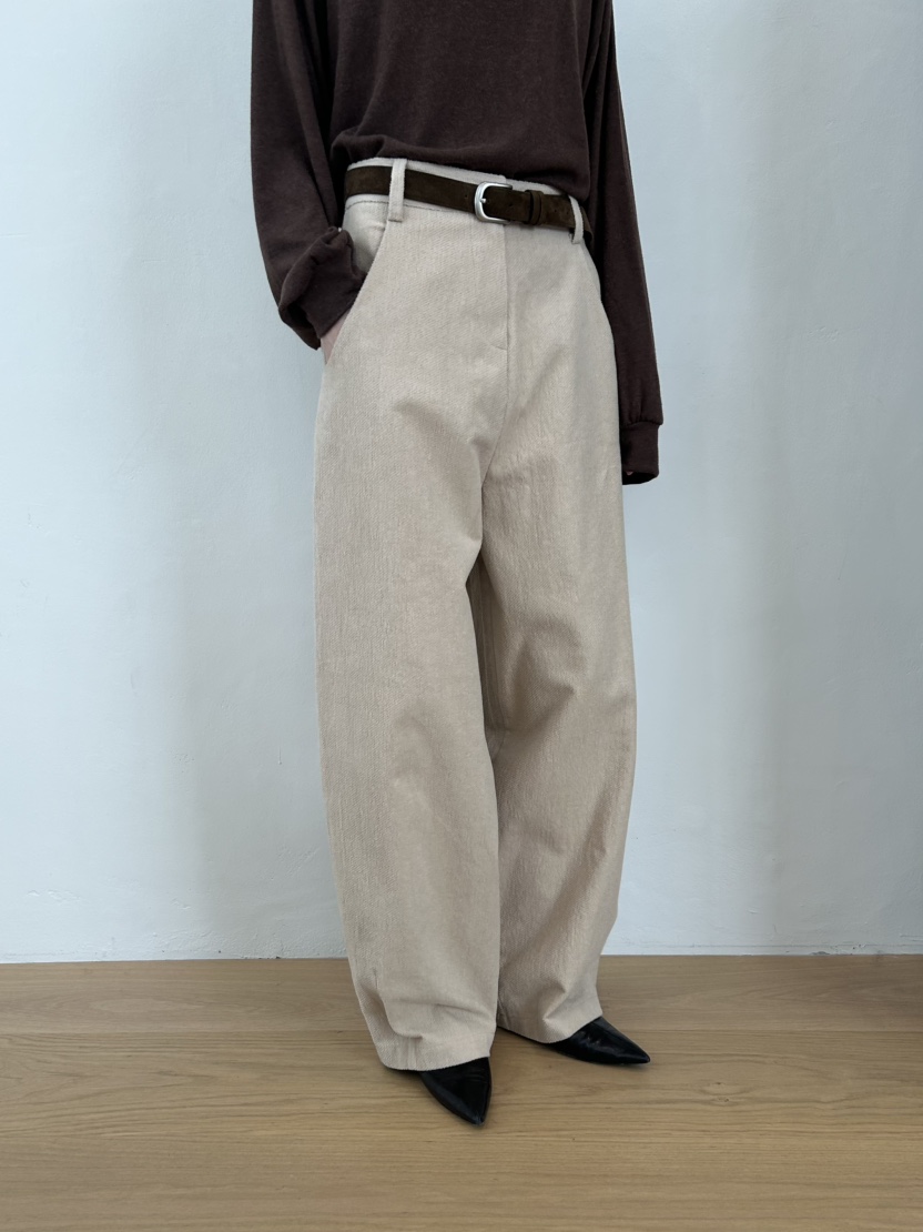 ME MO東大門㊣實拍女士新品職業時尚25秋冬休閑褲不含腰帶絨ME MO休閑褲